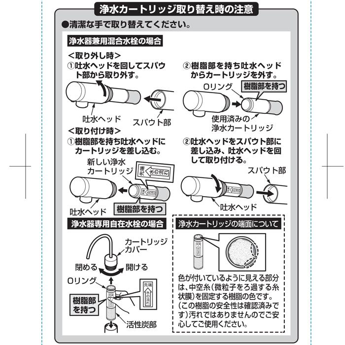 TOTO TOTO TH658-3 浄水カートリッジ 3本入り 高性能タイプ 11物質除去