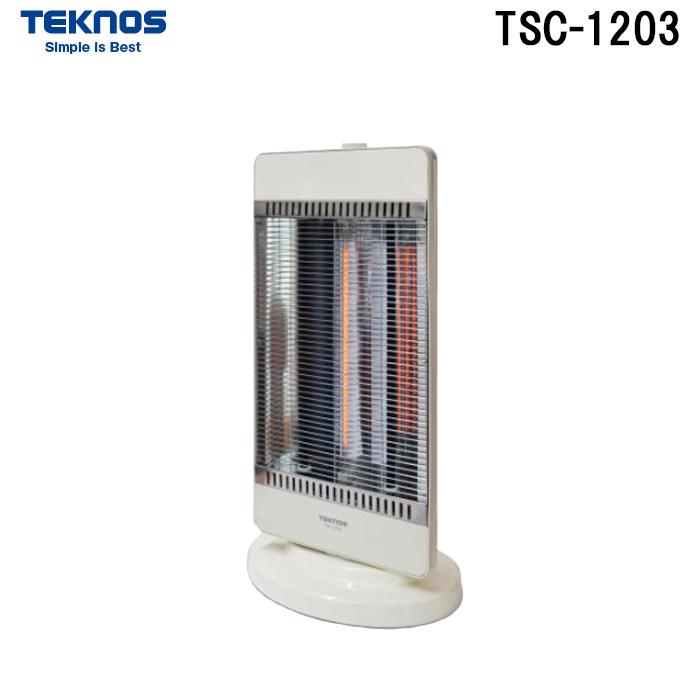 TEKNOS（テクノス） TSC-1203 コンビヒーター1200W ホワイト 暖房 防寒