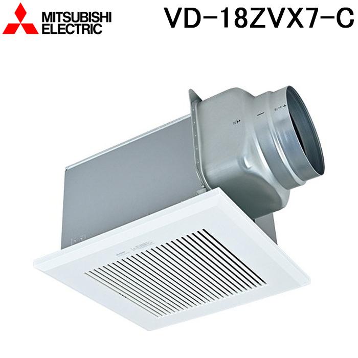 三菱 三菱電機 VD-18ZVX7-C 天井埋込形換気扇 本体 ダクト用
