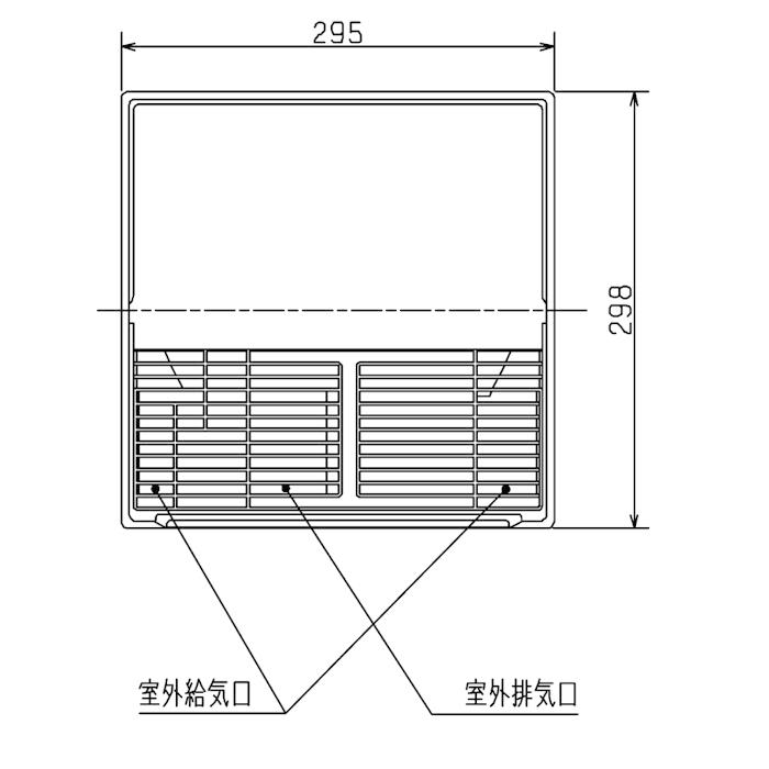 三菱（MITSUBISHI） VL-12RKX3-D 住宅用ロスナイ 寒冷地仕様 ロスナイ