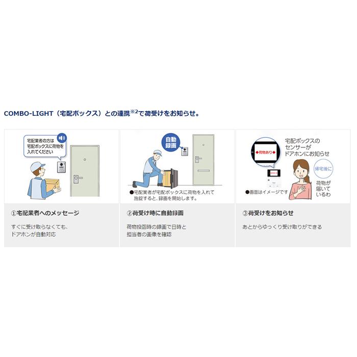 パナソニック　VL-SWE310KFA　どこでもドアホン　(VL-SWE310KFの後継品)　電源コード式　1-2タイプ　ワイヤレスモニター付テレビドアホン　Panasonic