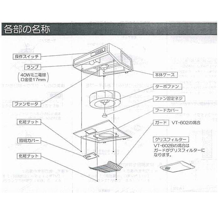 送料無料)タカラスタンダード VT-602N レンジフード VTタイプ ターボファン 排気タイプ :vt-602n:住設と電材の洛電マート Yahoo!店 - 通販 - Yahoo!ショッピング 送料無料)タカラスタンダード VT-602N レンジフード VTタイプ ターボファン 排気タイプ :vt-602n:住設と電材の洛電マート Yahoo!店 - 通販 - Yahoo!ショッピング