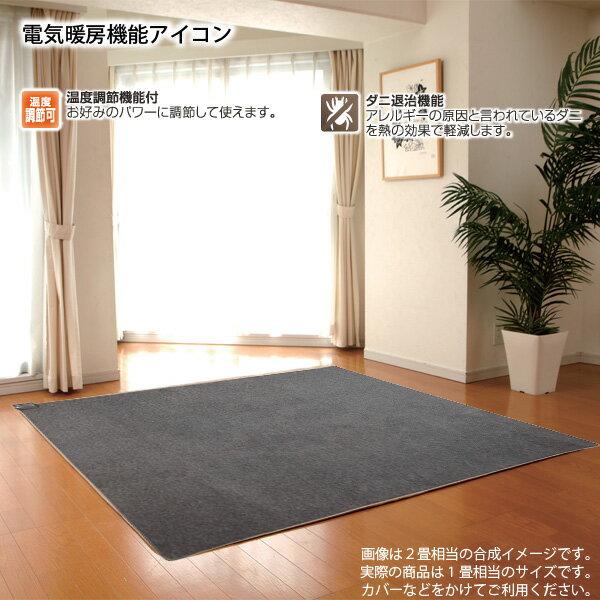 ユアサプライムス YC-Y10Y(K) ホットカーペット1畳本体 88x176cm ダニ 