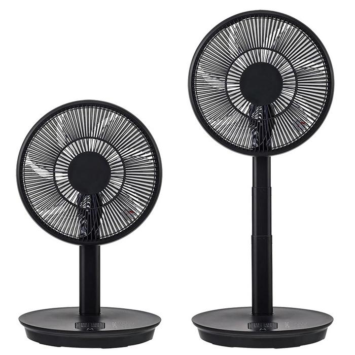 ユアサプライムス YT-D3493EFR(K) リビング扇風機 DCモーター搭載 7枚