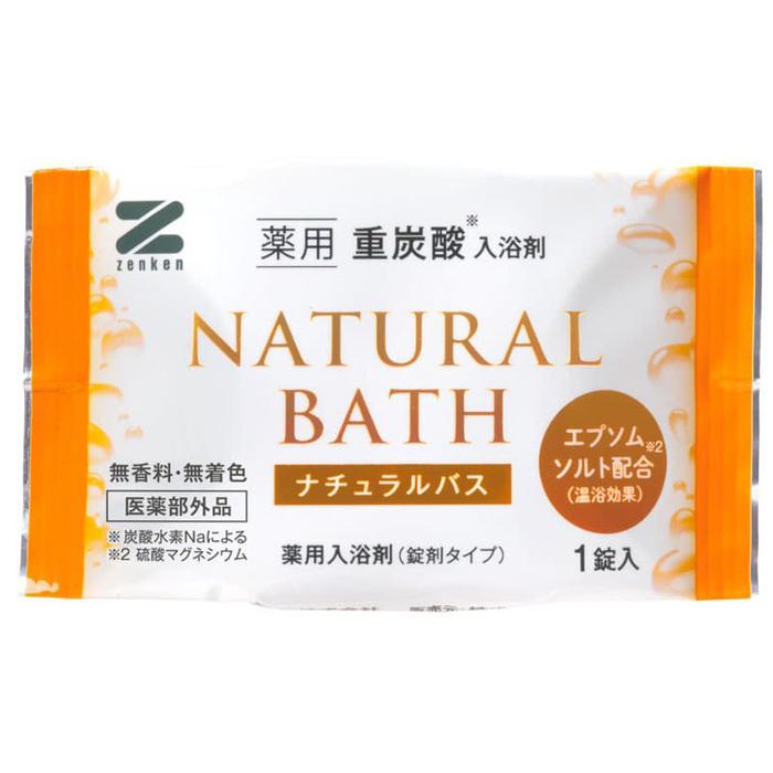 (ポイント10倍)ゼンケン ZNB-20A 薬用重炭酸入浴剤 ナチュラルバス (216錠セット) ZENKENの画像