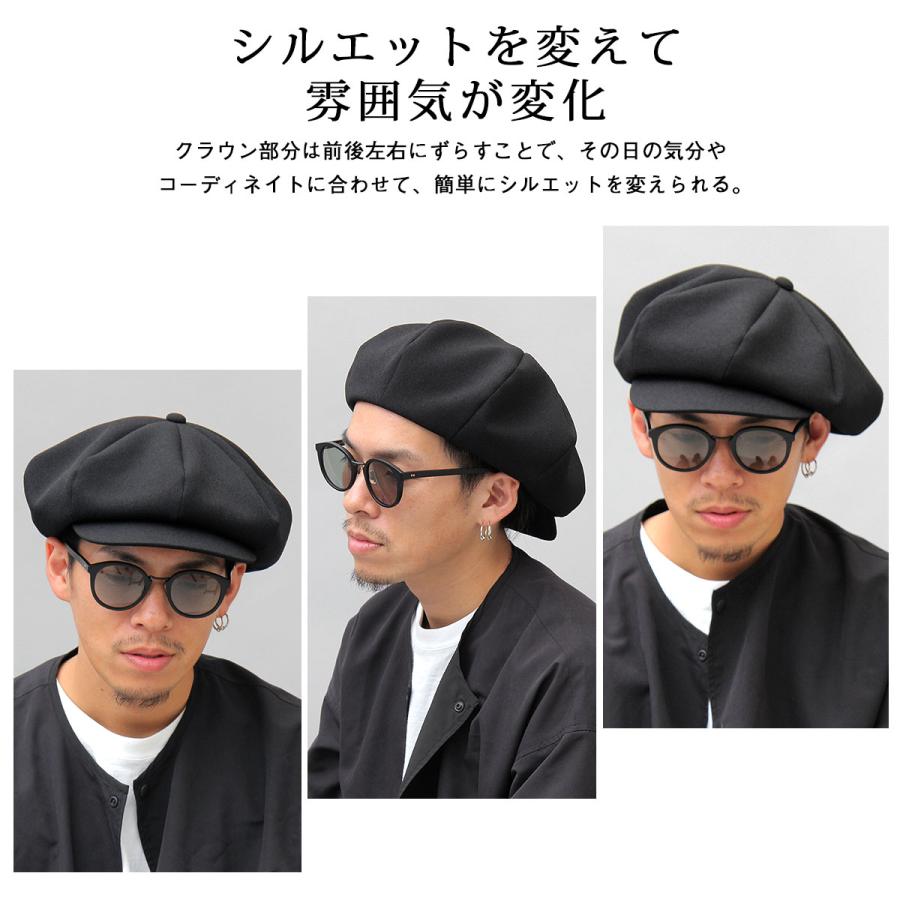 キャスケット メンズ ハンチング 帽子 キャップ 日本製 国産｜rakugaki｜08