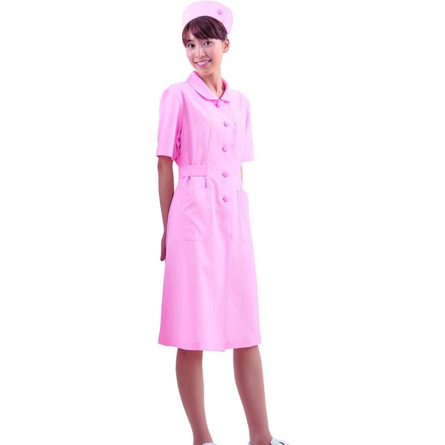 人気ブランドを 医療ユニフォーム ナースウェア ワンピース半袖 ピンク Kazen アプロン 13号 Yw10 6 即納最大半額 Blog Lonolife Com