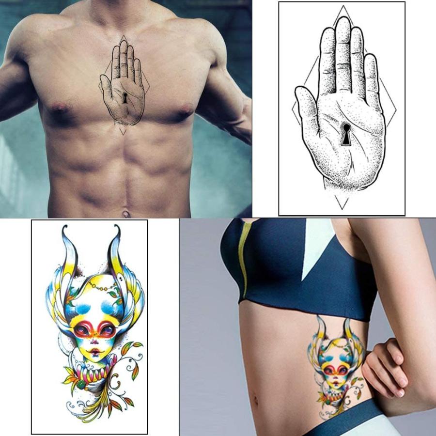 F 8 Rose タトゥーシール 薔薇 バラ 花 ローズ ワンポイント 韓国 入手困難