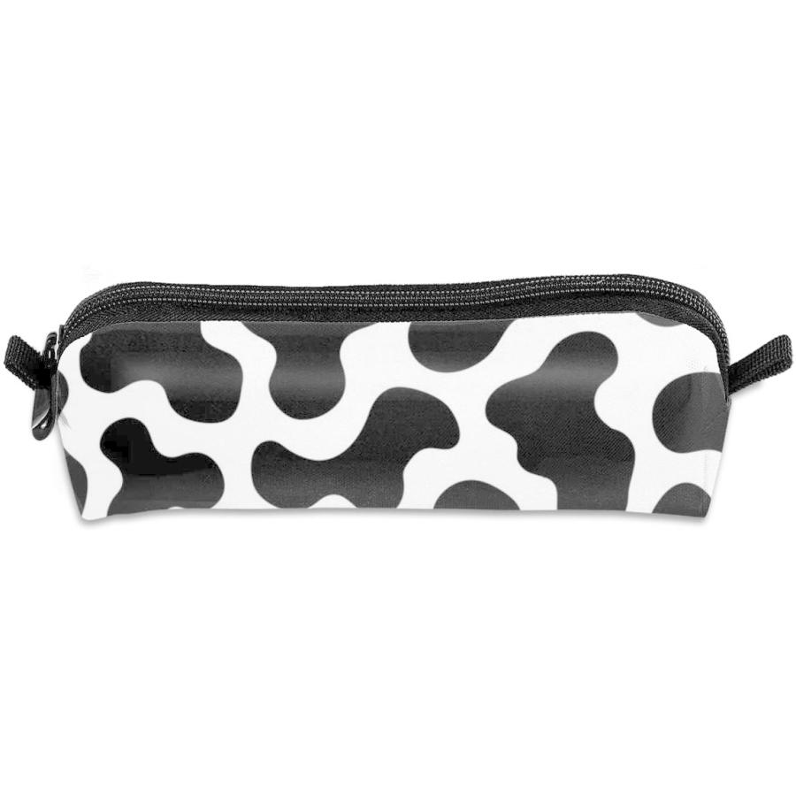 7円 クリスマスツリー特価 牛柄 おもしろい ペンケース 大容量 鉛筆ケース かわいいペンバッグ 文具ケース 収納 文具バッグ おもしろ収納ポーチ スリム 万年筆ケース 筆箱 お