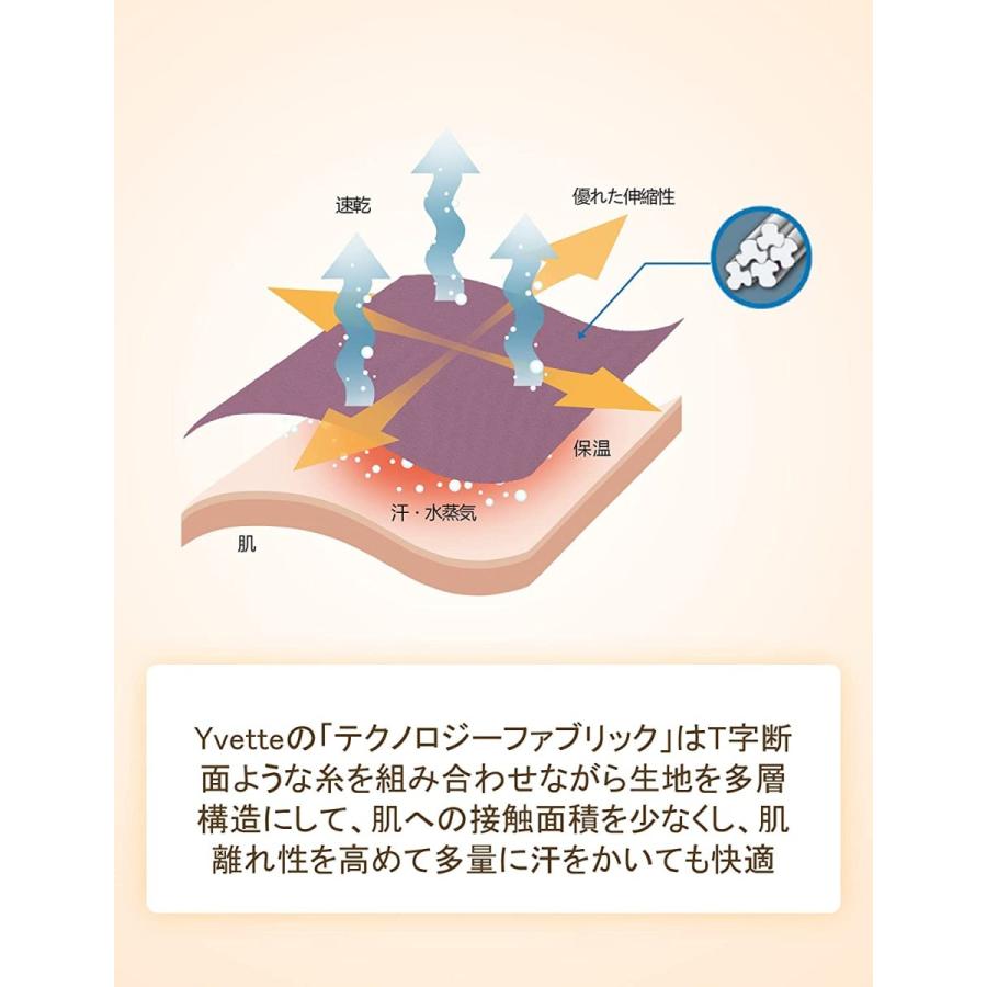 世界的に有名な Yvette イベット スポーツ 長袖 Tシャツ レディース トレーニング インナーウェア ストレッチ 吸汗速乾 ジョギング 登山 パープル M Babylonrooftop Com Au