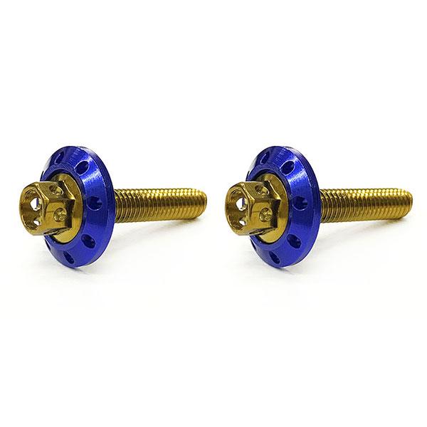 フランジ付六角ボルト M6×30mm P1.0 カラーワッシャー フジツボ フランジ付六角ボルト M6×30mm P1.0 カラーワッシャー フジツボ