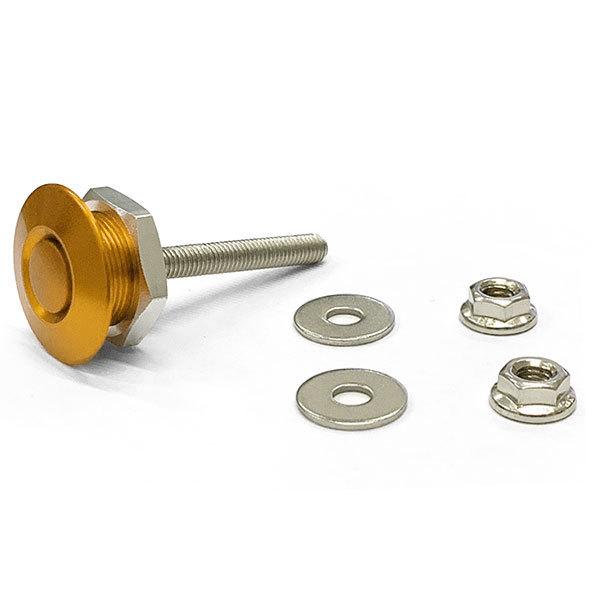 クイックリリース プッシュ 式 ロック ボンネットピン エアロ 1個 車