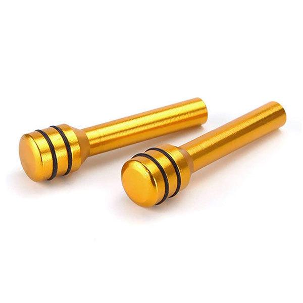 ドアロックノブピン ドアロックピン 車 アルミ 自動車 2個セット