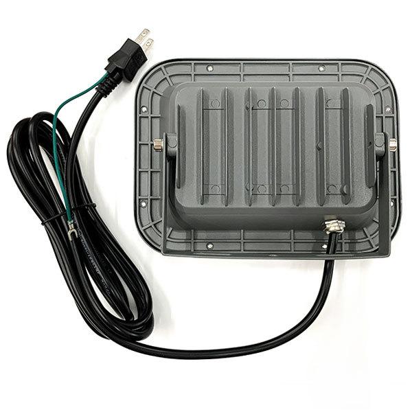 LED投光器 LEDライト COBチップ 50W 500W相当 防水 防犯 AC100V 3M