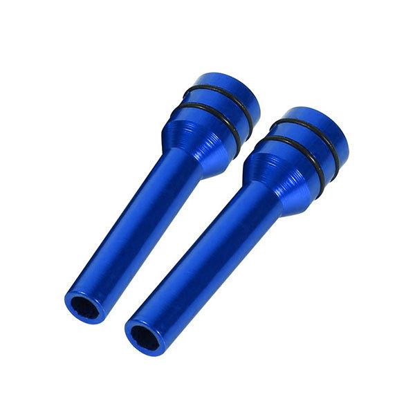 ドアロックノブピン ドアロックピン 車 アルミ 自動車 2個セット