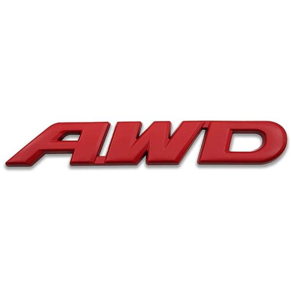 AWD プレート エンブレム ステッカー カスタム ラベル ドレスアップ カー用品 ポイント消化 送料無料 : 楽ゴーゴー - 通販 ...