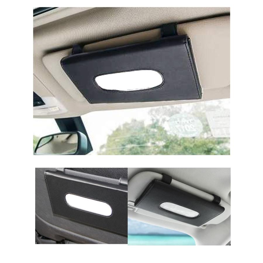 薄型 ティッシュホルダー クリップ式取付け ティッシュカバー サンバイザー スリム 省スペース 隙間 収納 車内 便利グッズ ポイント消化 クリックポスト Sunvisor Tissue 楽ゴーゴー 通販 Yahoo ショッピング