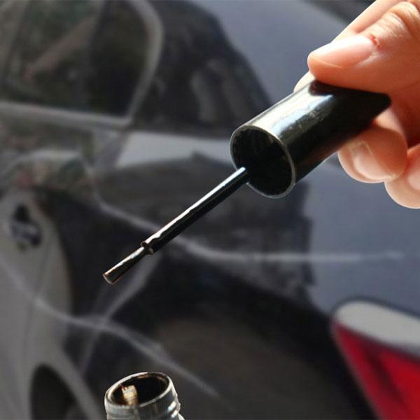 タッチアップペン 筆塗りペイント 補修 タッチペン 塗料 ペイント 色 車 12ml ブラック touchblackuppen