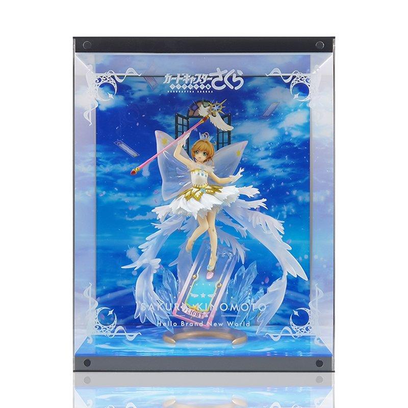 clear card 編 カードキャプターさくら 木之本桜 フィギュア コレクション 本体無 アクリル ケース ボックス 展示 収納（単品