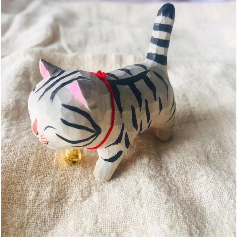 猫のぬいぐるみ かわいい ねこ ネコ 猫雑貨 木製品 手つくり ねこグッズ 受注生産 種類 Cat1 ラクゴー通販 通販 Yahoo ショッピング
