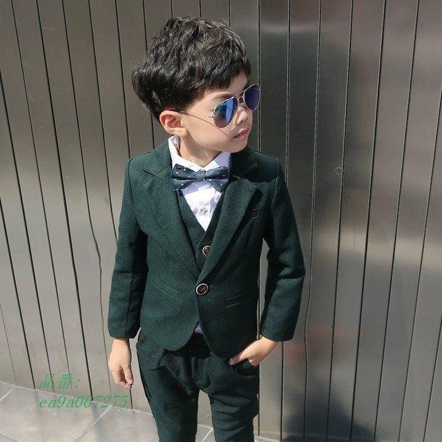 セール 男の子 スーツ 発表会 入学式 タキシード 子供服 シャツ＋ ...