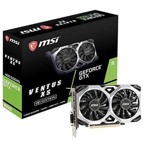 MSI GeForce GTX 1650 VENTUS XS 4G OC グラフィックスボド VD7207並行輸入品