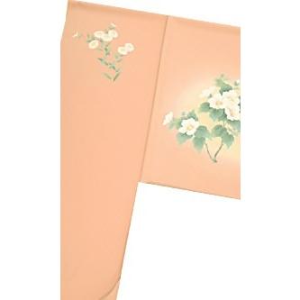 正絹 手描友禅附下 芙蓉花秋草文の画像
