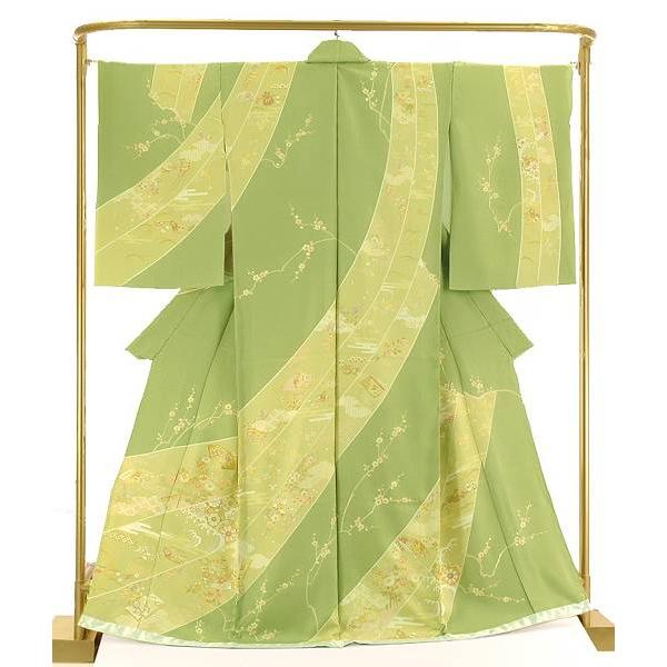 正絹 手描訪問着 熨斗取り御所解文 結婚式 卒業式 フォーマル 和装 着物 Sagaretxe Net