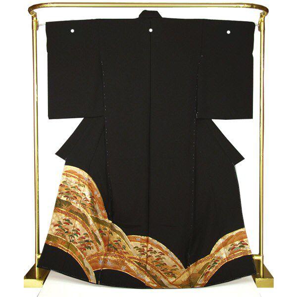 平和屋着物▽本塩沢 単衣 110亀甲 短冊吉祥花文 正絹 逸品 AAAZ7826jh 着物