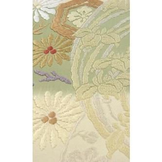 正絹 西陣袋帯 菊花縫箔文 : 楽市きもの館 - 通販 - Yahoo!ショッピング
