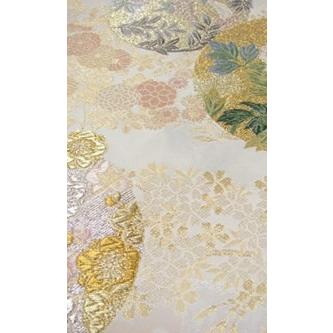西陣引箔袋帯 都の花路の画像
