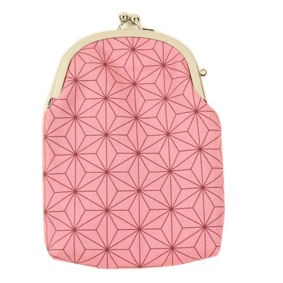 がま口 たばこケース 鬼滅の刃 禰豆子 ねずこ 麻の葉 マスクポーチ マスクケース タバコケース シガレットケース アイコスケース ポーチ ピンク 楽市きもの館 通販 Yahoo ショッピング