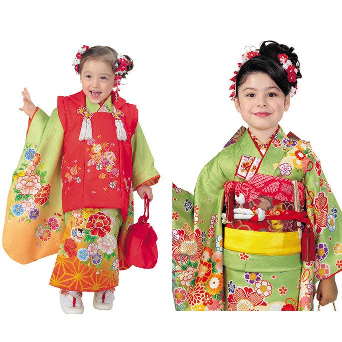 R・K 髪飾り 3点セット 七五三 3歳 7歳 こども kids : 楽市きもの館