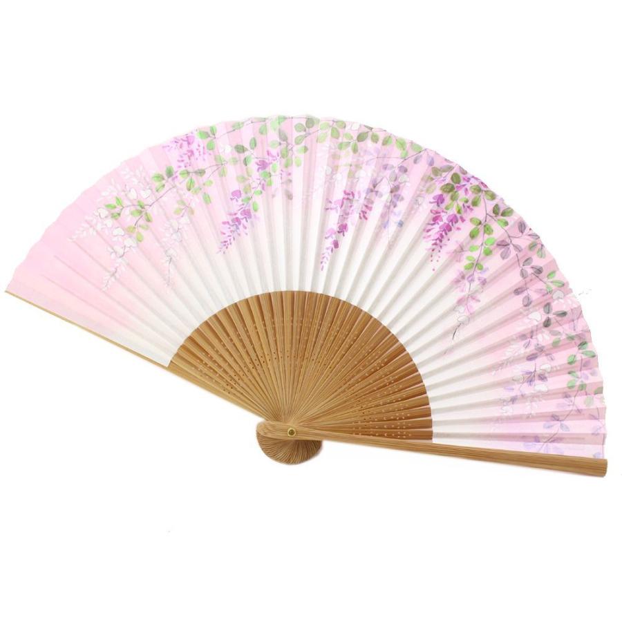 扇子 女性用 萩 母の日 敬老の日 ギフト レディース プレゼント 名入れ可 ピンク 楽市きもの館 通販 Yahoo ショッピング
