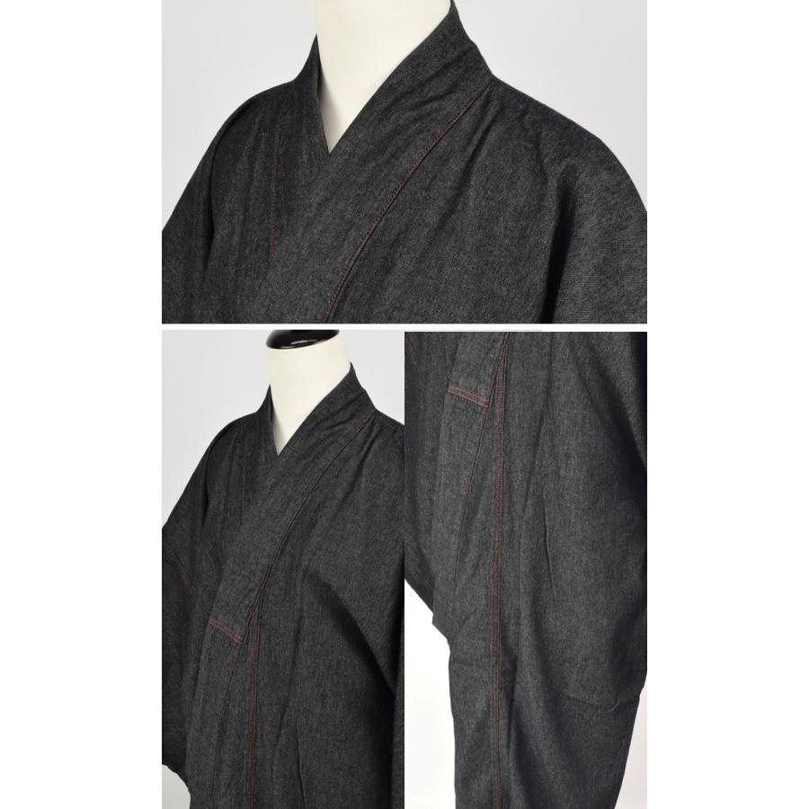 メンズ デニム着物 着物 洗える着物 敬老の日 父の日｜rakuichi-kimono｜20