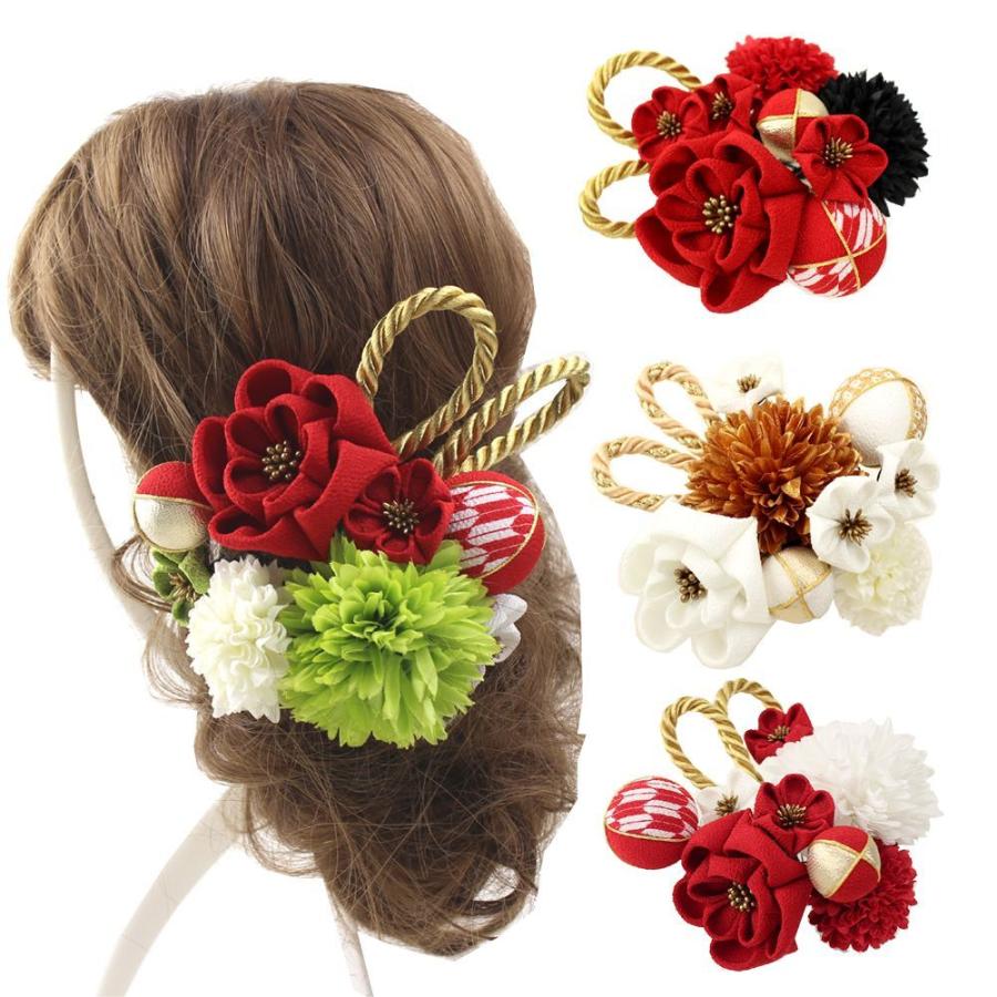 髪飾り 成人式 結婚式 和装 つまみ細工 10点 セット ヘアアクセサリー ヘッドドレス 組紐 0790 楽市きもの館 通販 Yahoo ショッピング