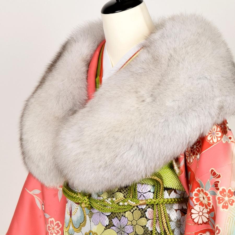 成人式 ブルーフォックス SAGA FURS 振袖 ショール 日本製 着物 成人式 ブルーフォックス SAGA FURS 振袖 ショール 日本製 着物