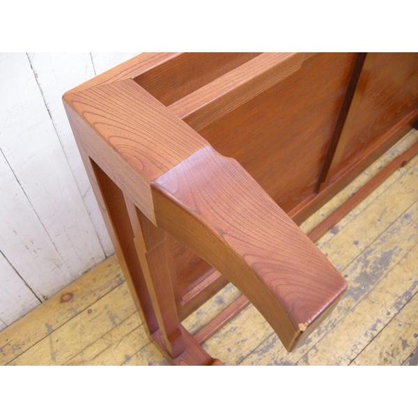 総欅座卓テーブル・豪華ケヤキ・W121cm・中古品・135583 総欅座卓テーブル・豪華ケヤキ・W121cm・中古品・135583