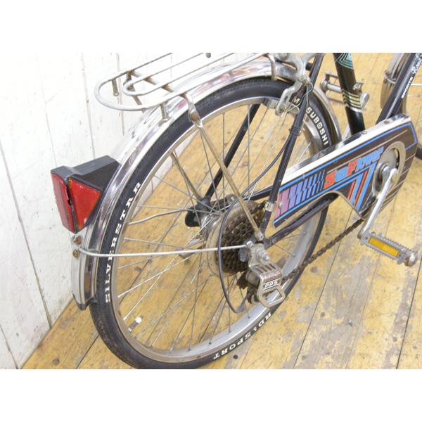 昭和レトロ自転車 当時物 20インチ デコチャリベース車 ガレージ飾り