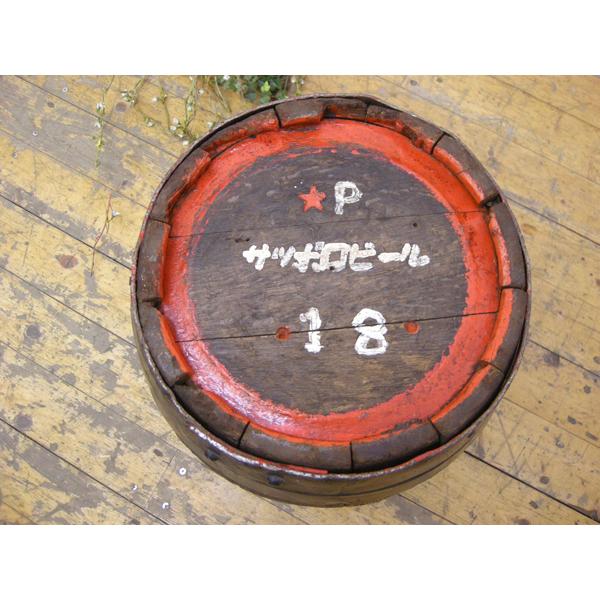 アンティーク・サッポロビール・木製ビール樽・木製樽・昭和レトロ