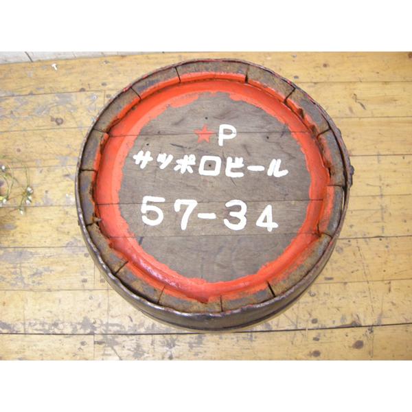 アンティーク・サッポロビール・木製ビール樽・木製樽・昭和レトロ