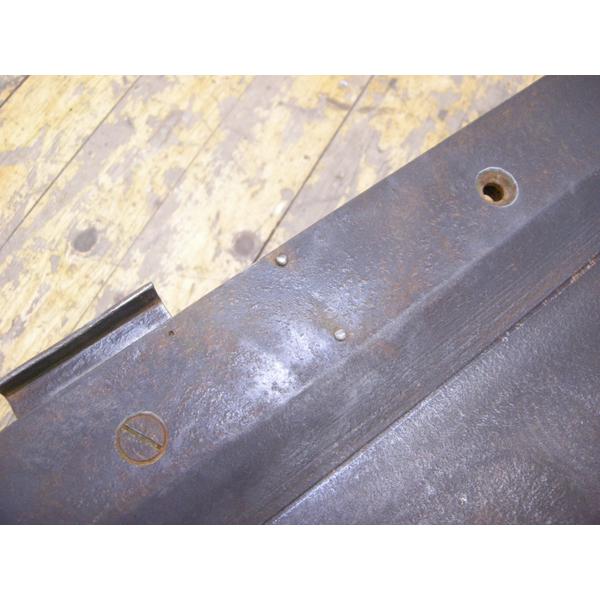 アングルバッター　６００㎜　板金機械　中古板金道具　長野市引き取り 引き取り限定・アングルバッタ・折り曲げ機・折幅2040mm・板金工具