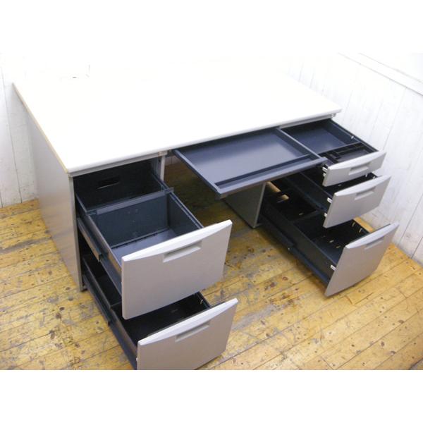 店舗引き取り限定商品・ITOKI・イトーキ製・両袖机・W140cm・中古品