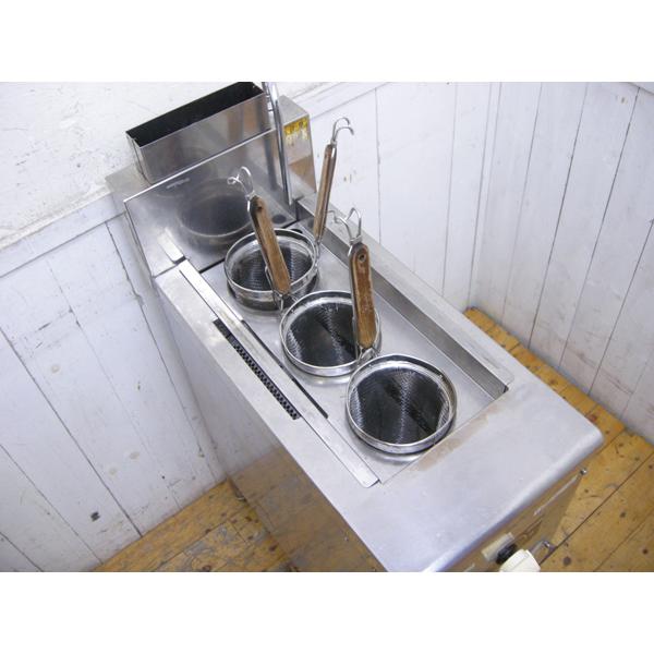 北沢産業・めんゆで器・ゆで麺機・KHK-103GD・LPガス用・2010年製