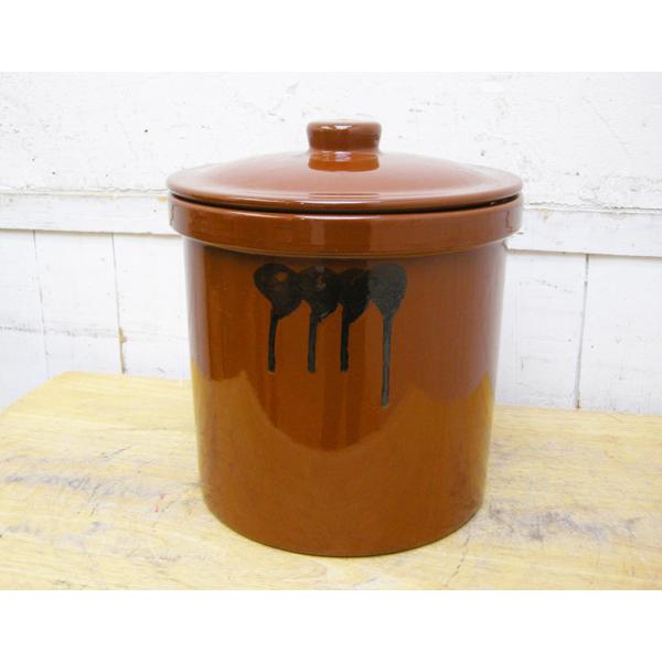 常滑焼・保存容器・久松窯・5号・漬物容器・中古品・148709