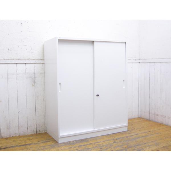 コクヨ・引き違い書庫・H111cmW90cm・D45cm・鍵付・WMH-H259SAW コクヨ・引き違い書庫・H111cmW90cm・D45cm・鍵付・WMH-H259SAW