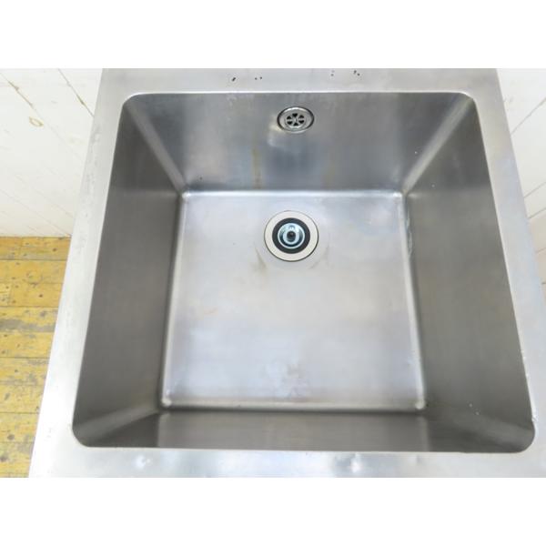 1槽シンク・W60cm・流し台・業務用・中古品・149564 1槽シンク・W60cm・流し台・業務用・中古品・149564