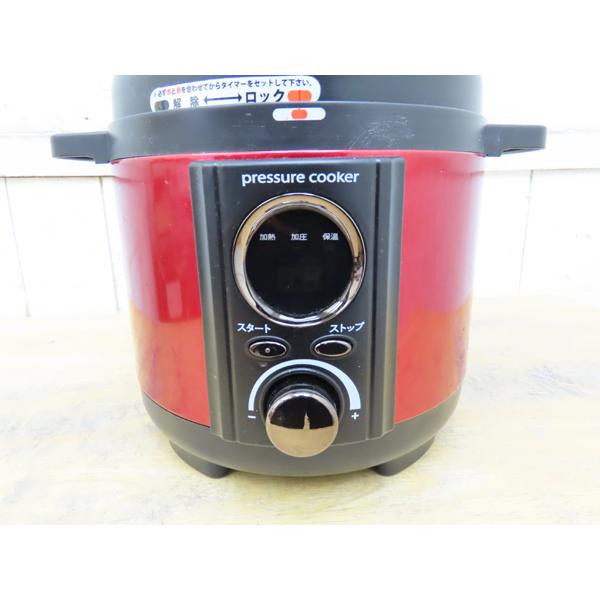小泉成器・電気圧力鍋・2021年製・LPC-T1201・呼び容量2L・中古 小泉成器・電気圧力鍋・2021年製・LPC-T1201・呼び容量2L・中古