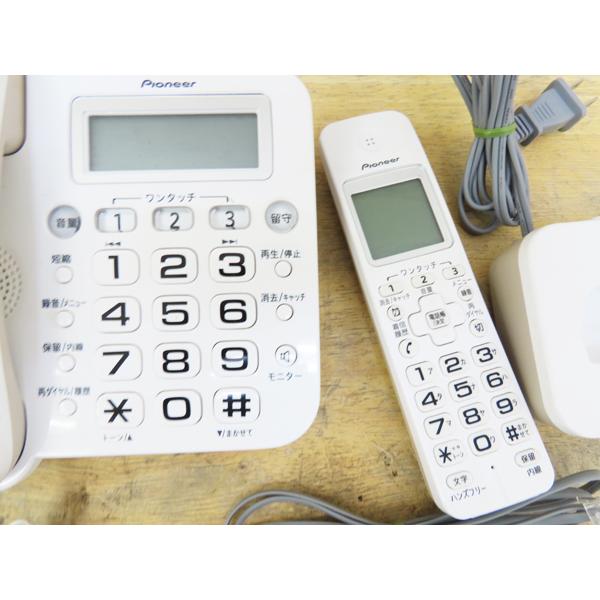 PIONEER・子機付き電話機・2018年製・TF-SA16S・中古品・150348 