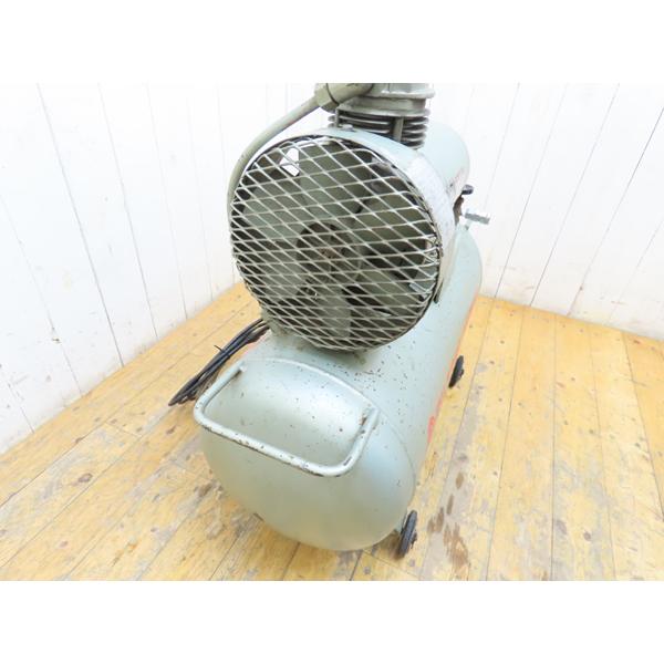 日立・エアーコンプレッサー・SOP-7S・タンク38L・0.4KW・動作品・中古
